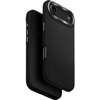 Custodia per Apple iPhone 17 Air, UNIQ, Lyden Leatherette, Nera