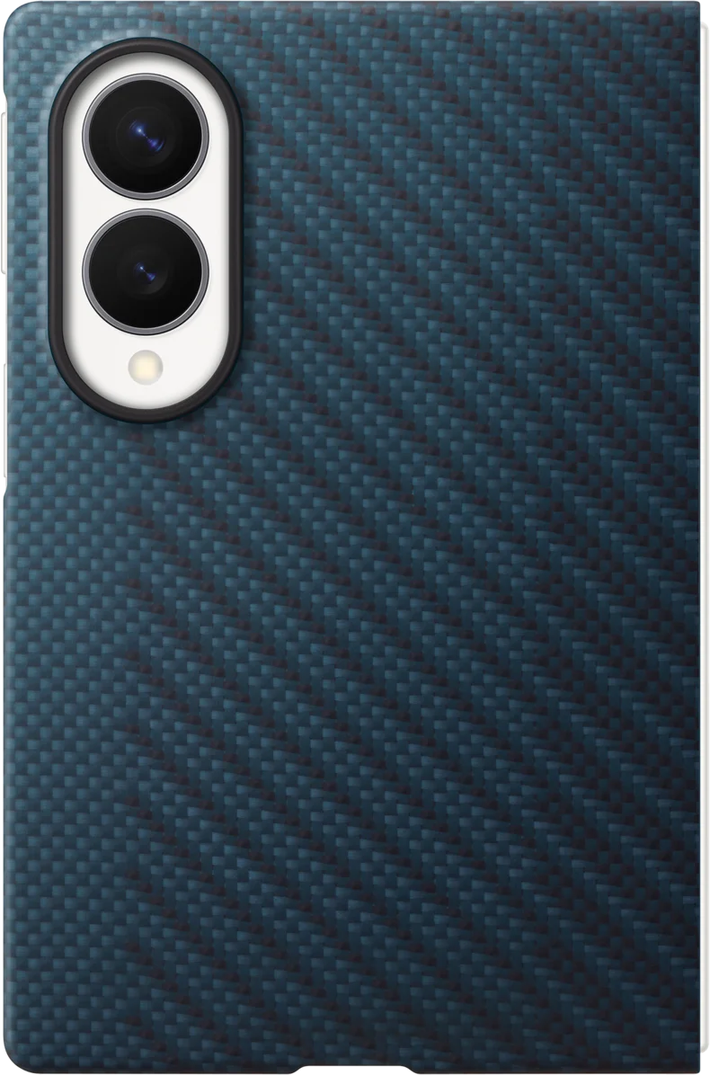 Custodia per Samsung Galaxy Z Fold8 F971, Carbon Magnet Case, Blu Navy EF-KF971SNEGWW — 1