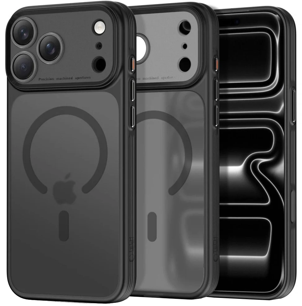 Custodia MagSafe per Apple iPhone 18 Pro Max / 17 Pro Max, Tech-Protect, MagPrime CC, Nera Opaca — 1