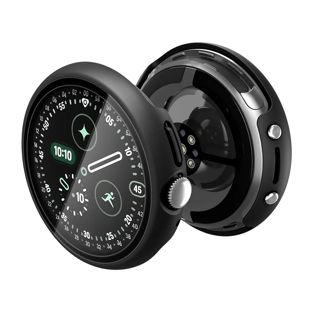 Custodia Spigen Thin Fit 360 per Google Pixel Watch 45mm Series, Nera ACS11746 — 1