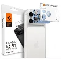 Pellicola protettiva per fotocamera posteriore Spigen GlastR EZ FIT Optik Pro XL per Apple iPhone 18 Pro, vetro temperato, blu AGL12037