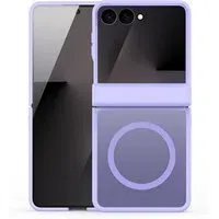 Custodia MagSafe per Samsung Galaxy Z Flip8 F776, DUX DUCIS, Yind, Viola Chiaro