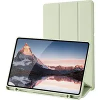 Custodia per Samsung Galaxy Tab S6 Lite (2024) / Tab S6 Lite (2022) / Tab S6 Lite (2020), Techsuit, Flex Trifold, Verde Matcha