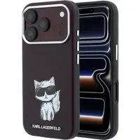 Custodia MagSafe per Apple iPhone 18 Pro / 17 Pro, Karl Lagerfeld, Choupette Sketch, Vinaccia