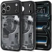 Custodia MagSafe per Apple iPhone 18 Pro Max / 17 Pro Max, Spigen, Ultra Hybrid Zero One, Nera ACS12128