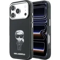 Custodia MagSafe per Apple iPhone 18 Pro Max / 17 Pro Max, Karl Lagerfeld, HC IML Ikonik Sketch Print, Nera