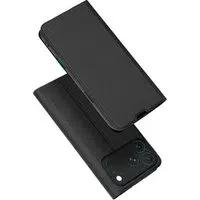 Custodia per Apple iPhone 18 Pro / 17 Pro, Techsuit, Magskin Book, Nera