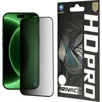 Pellicola protettiva per schermo Privacy Lito HD Pro per Apple iPhone 18 Pro, Vetro temperato, Full Glue