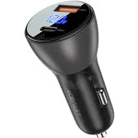 Caricatore Auto Acefast B6, 63W, 3.6A, 1 x USB-A - 1 x USB-C, Nero
