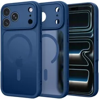 Custodia MagSafe per Apple iPhone 18 Pro Max / 17 Pro Max, Tech-Protect, BasicMag, Blu Opaco