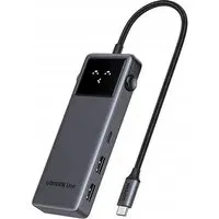 Hub USB-C UGREEN Uno (75177), 2 x USB-A 3.2 - 3 x USB-C - 1 x HDMI, Grigio