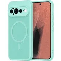 Custodia MagSafe per Google Pixel 11 Pro XL, Techsuit, HaloFrost II, Verde Chiaro