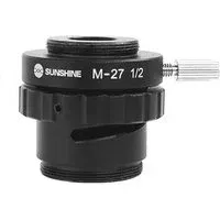 Adattatore CTV Sunshine M-27 per Fotocamera Microscopio, 1/2