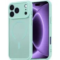 Custodia MagSafe per Apple iPhone 18 Pro / 17 Pro, Techsuit, HaloFrost II, Verde Chiaro