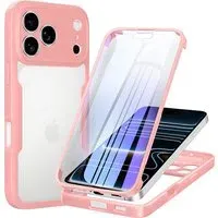 Custodia per Apple iPhone 18 Pro / 17 Pro, Techsuit, ColorVerse 360, Rosa