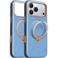 Custodia MagSafe per Apple iPhone 18 Pro / 17 Pro, Torras, QPRO Leather, Blu