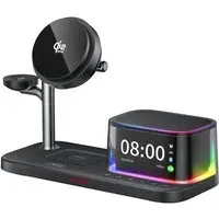 Caricatore da rete wireless XO Design CX045 3in1, 25W, Nero