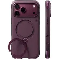 Custodia MagSafe per Apple iPhone 18 Pro / 17 Pro, Torras, Ostand Q3 Air Essential, Viola