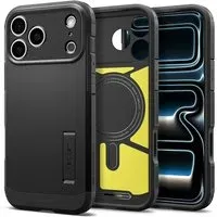 Custodia MagSafe per Apple iPhone 18 Pro Max / 17 Pro Max, Spigen, Tough Armor T, Nera ACS12136
