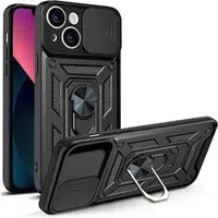 Custodia per Apple iPhone 13, Techsuit, CamShield, Nera