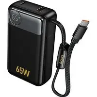 Batteria Esterna HOCO Q53, 12000mAh, 65W, QC + PD, 1 x USB-A - 2 x USB-C, Nera