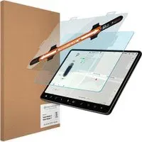 Pellicola Protettiva Spigen GlastR EZ FIT Anti-Riflesso per Navigazione Tesla 3 (2021 - 2023), Vetro Temperato AGL04338