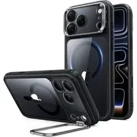 Custodia MagSafe per Apple iPhone 18 Pro / 17 Pro, ESR, Classic Hybrid Kickstand, Nero Trasparente