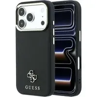 Custodia MagSafe per Apple iPhone 18 Pro Max / 17 Pro Max, Guess, Saffiano Small 4G Classic, Nera