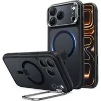 Custodia MagSafe per Apple iPhone 18 Pro Max / 17 Pro Max, ESR, Classic Hybrid Kickstand, Nera Satinata