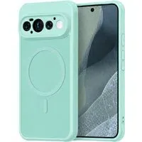 Custodia MagSafe per Google Pixel 11 Pro, Techsuit, HaloFrost II, Verde Chiaro