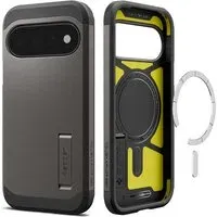 Custodia MagSafe per Google Pixel 11, Spigen, Tough Armor, Grigio ACS11855
