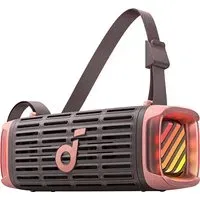 Cassa Portatile Bluetooth Anker SoundCore Boom 3i, 50W, RGB, Impermeabile, Marrone Rosa D5100080
