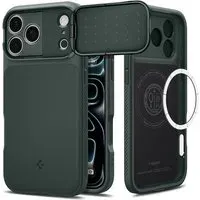 Custodia MagSafe per Apple iPhone 18 Pro / 17 Pro, Spigen, Optik Armor, Verde ACS09954