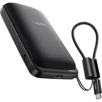 Batteria Esterna Wireless Lisen P604, 10000mAh, 65W, QC + PD + FQI, 1 x QI - 1 x USB-A - 1 x USB-C, Nera