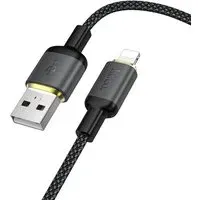 Cavo Dati e Ricarica USB-A - Lightning HOCO X128 Benefit, 12W, 1m, Nero