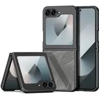 Custodia per Samsung Galaxy Z Flip6 F741, DUX DUCIS, Aimo, Nera