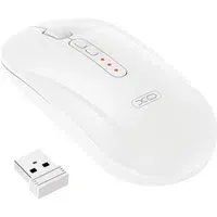 Mouse Wireless XO Design M13 Silent Tri-mode, 1600DPI, BT / Wi-Fi, Bianco