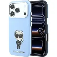 Custodia MagSafe per Apple iPhone 18 Pro / 17 Pro, Karl Lagerfeld, Ikonik Sketch, Blu