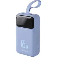 Batteria Esterna Forever Vibe-TB65, 20000mAh, 65W, QC + PD, 2 x USB-A - 2 x USB-C, Blu