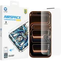 Pellicola protettiva per schermo Lito Airspace Border per Apple iPhone 18 Pro Max / 17 Pro Max, Vetro temperato, Full Glue