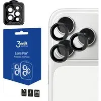 Pellicola protettiva per fotocamera posteriore 3MK Protection Pro per Apple iPhone 18 Pro / 18 Pro Max, vetro temperato, nero