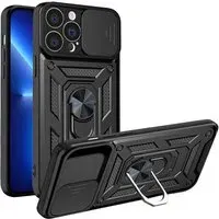 Custodia per Apple iPhone 13 Pro, Techsuit, CamShield, Nera