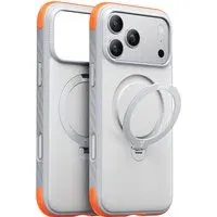 Custodia MagSafe per Apple iPhone 18 Pro / 17 Pro, Torras, Ostand Q3 Rugged, Bianca