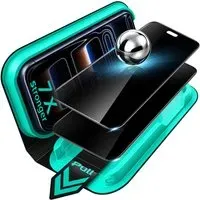 Pellicola protettiva per schermo Privacy ESR Armorite UltraFit per Apple iPhone 18 Pro Max, vetro temperato, Full Glue, set da 2 pezzi