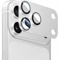 Pellicola protettiva per fotocamera posteriore Lito Crown Halo AR + AF per Apple iPhone 18 Pro, vetro temperato, argento