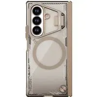 Custodia MagSafe per Samsung Galaxy Z Fold7 F966, Nillkin, Iceblade Prop con ritaglio per fotocamera, Marrone