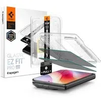 Pellicola protettiva per schermo esterno Privacy Spigen GlastR EZ FIT Pro HD per Apple iPhone Duo, Vetro temperato, Full Glue, Set 2 pezzi AGL12015