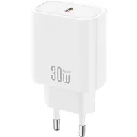 Caricatore da rete XO Design CE41, 30W, 3A, 1 x USB-C, Bianco