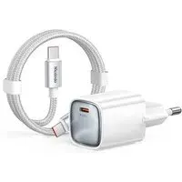 Caricatore da Rete con Cavo USB-C Mcdodo Nano CH-4432, 45W, 3A, 1 x USB-C, Bianco