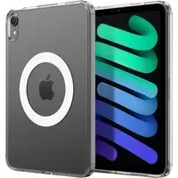 Custodia per Apple iPad mini 2024 / mini 2021, Spigen, Ultra Hybrid MagFit, Trasparente Bianca ACS11623